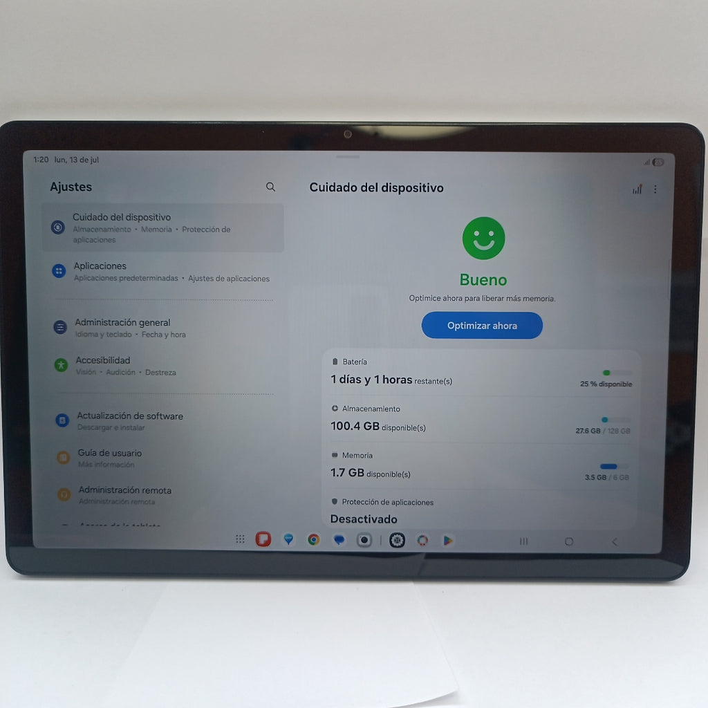 TABLETA SAMSUNG GALAXY TAB A11+ SM-X236B (2025) 128 GB 6 GB RAM (SEMINUEVO)