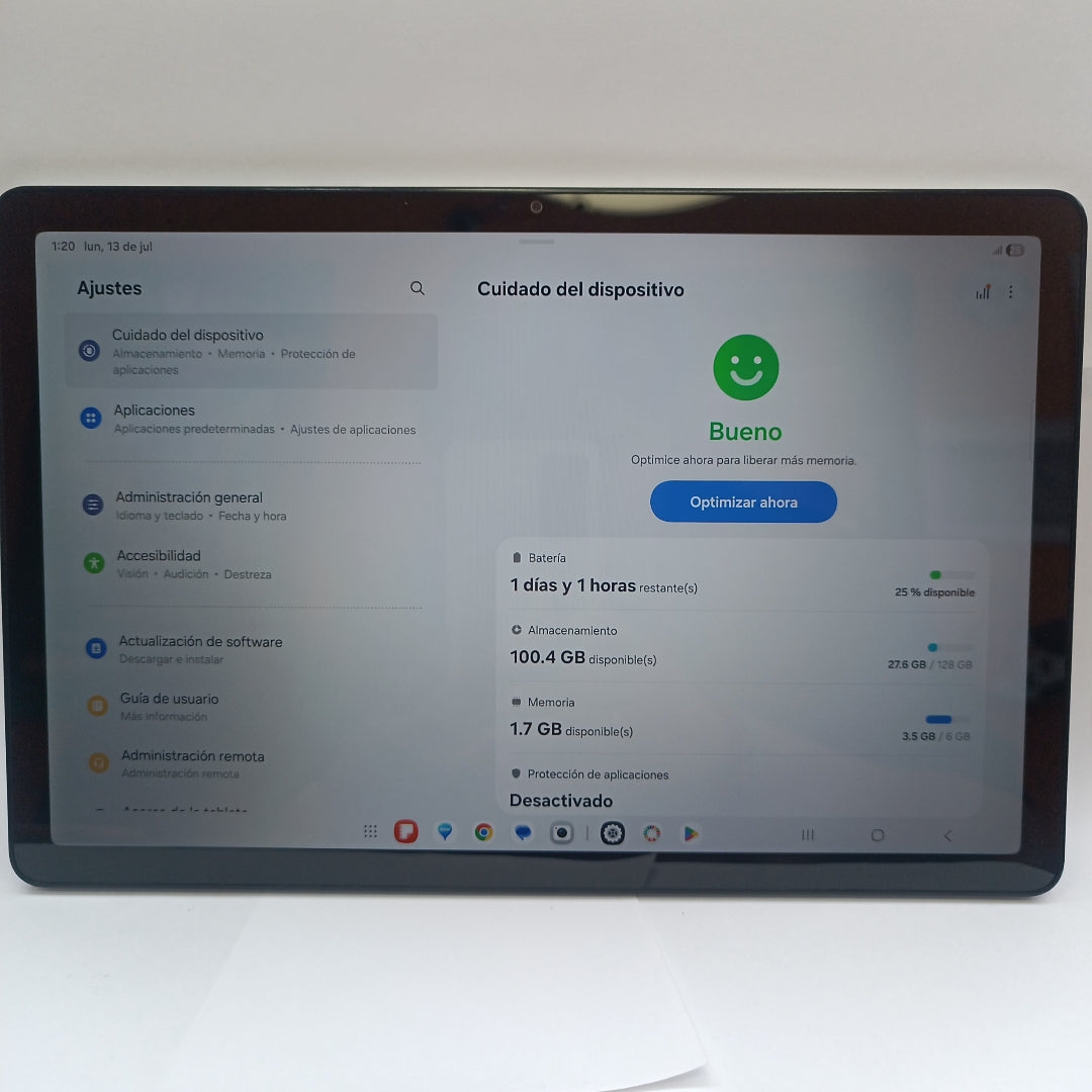 TABLETA SAMSUNG GALAXY TAB A11+ SM-X236B (2025) 128 GB 6 GB RAM (SEMINUEVO)