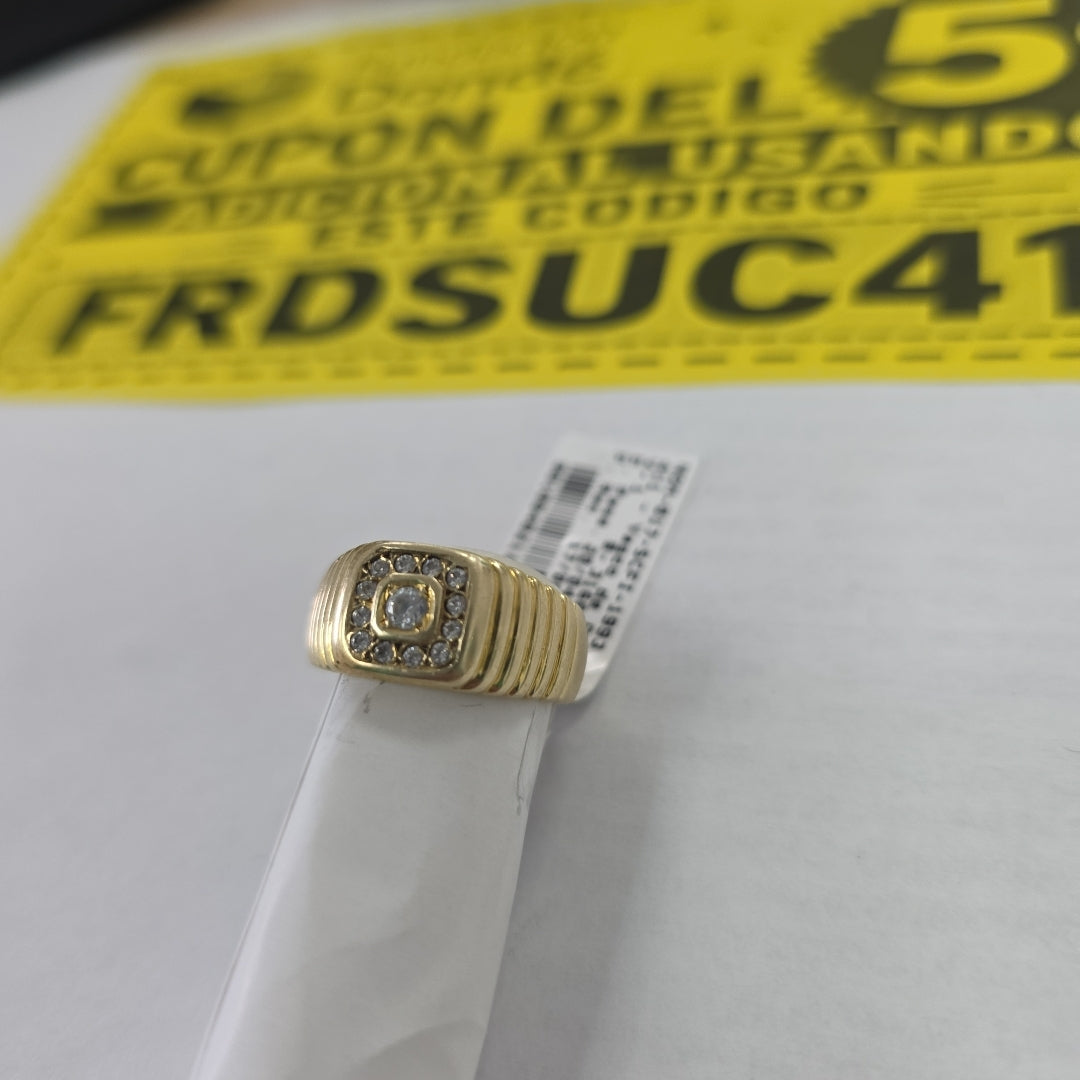 ANILLO ORO 14 K 6.9 GRMS (SEMINUEVO)