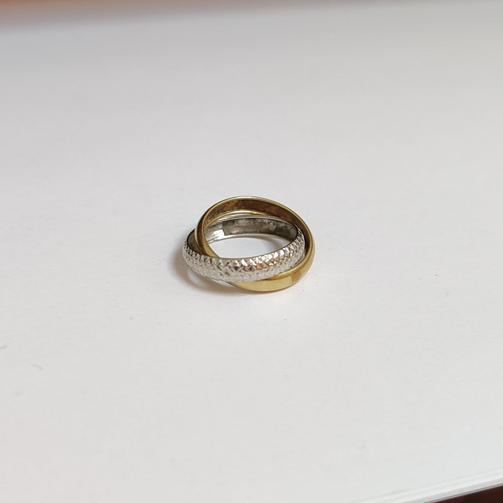 ARGOLLA ORO,ORO BLANCO 14 K 2,10 GRMS (SEMINUEVO)