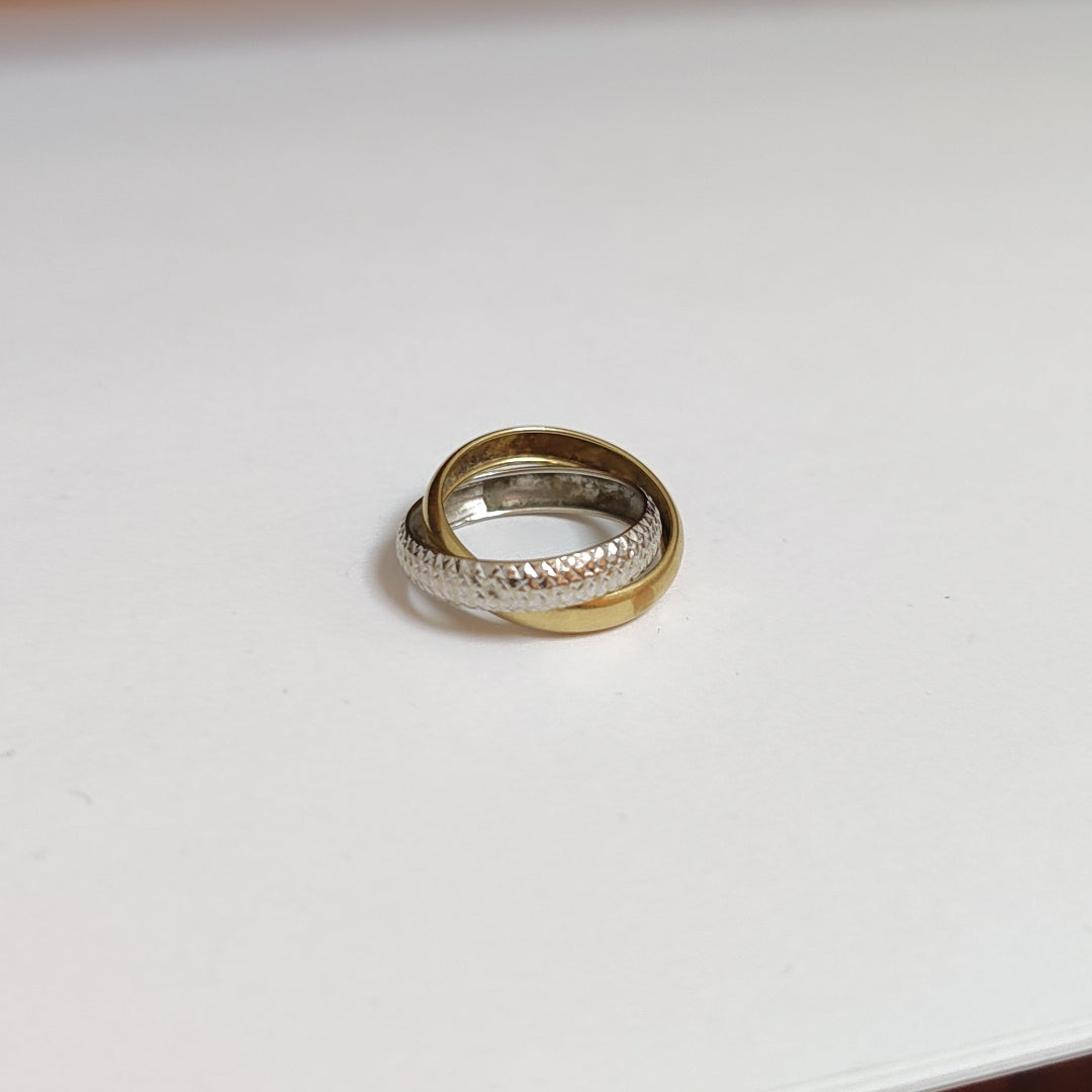 ARGOLLA ORO,ORO BLANCO 14 K 2,10 GRMS (SEMINUEVO)