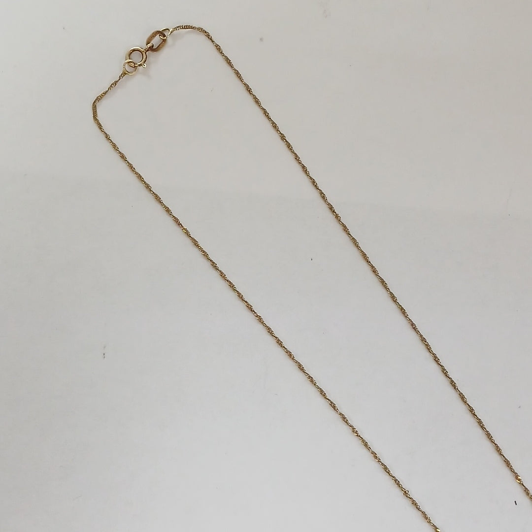 GARGANTILLA ORO 14 K 1 GRMS (SEMINUEVO)