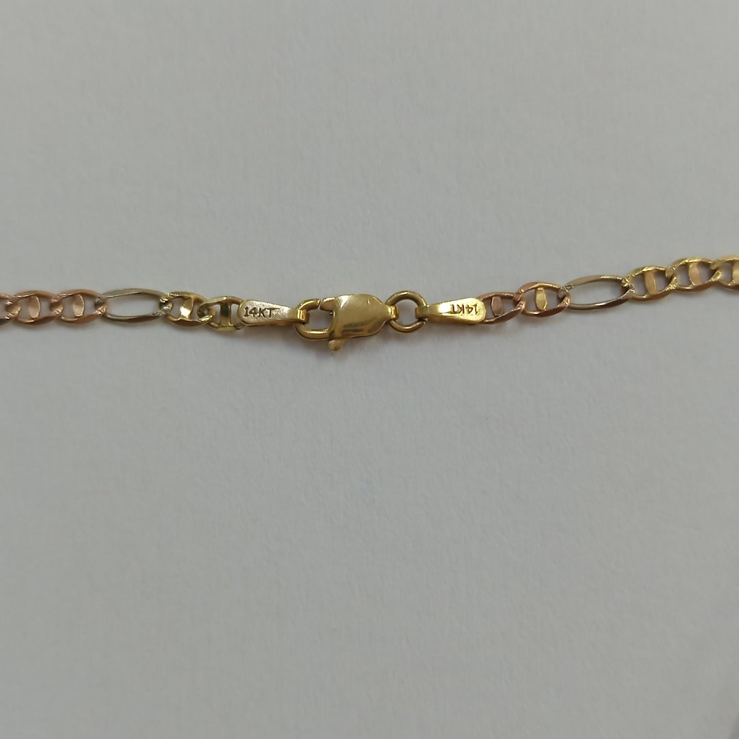 CADENA ORO 14 K 4,20 GRMS (SEMINUEVO)