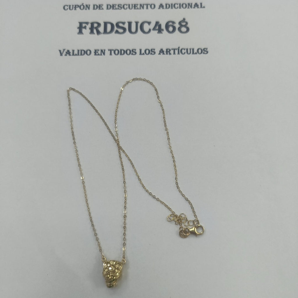 GARGANTILLA ORO 14 K 2.6 GRMS (SEMINUEVO)
