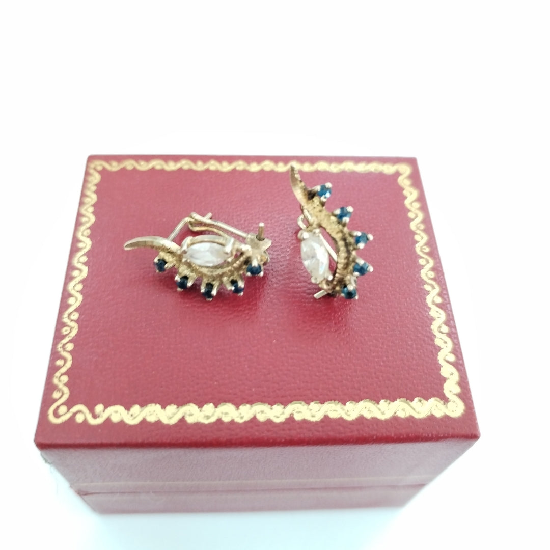 ARETES PAR ORO 10 K 2.5 GRMS (SEMINUEVO)