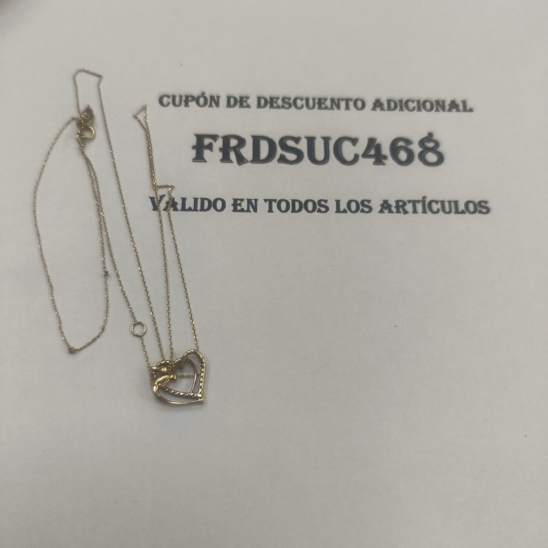 CADENA,DIJE ORO 14 K 1,50 GRMS (SEMINUEVO)