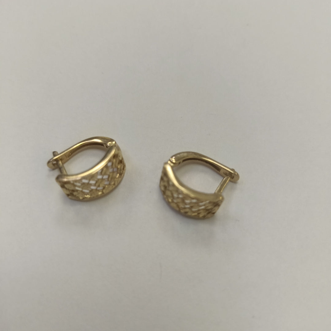ARRACADAS PAR ORO 10 K 2.2 GRMS (SEMINUEVO)