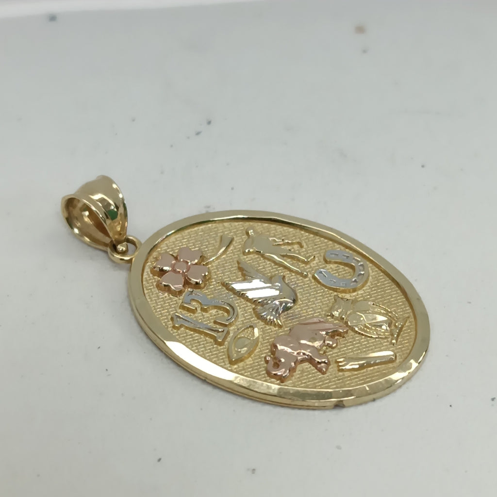 DIJE ORO 14 K 2,50 GRMS (SEMINUEVO)