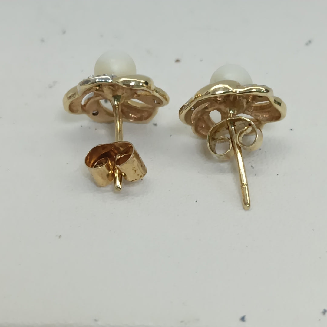 BROQUELES PAR ORO 10 K 3,00 GRMS (SEMINUEVO)