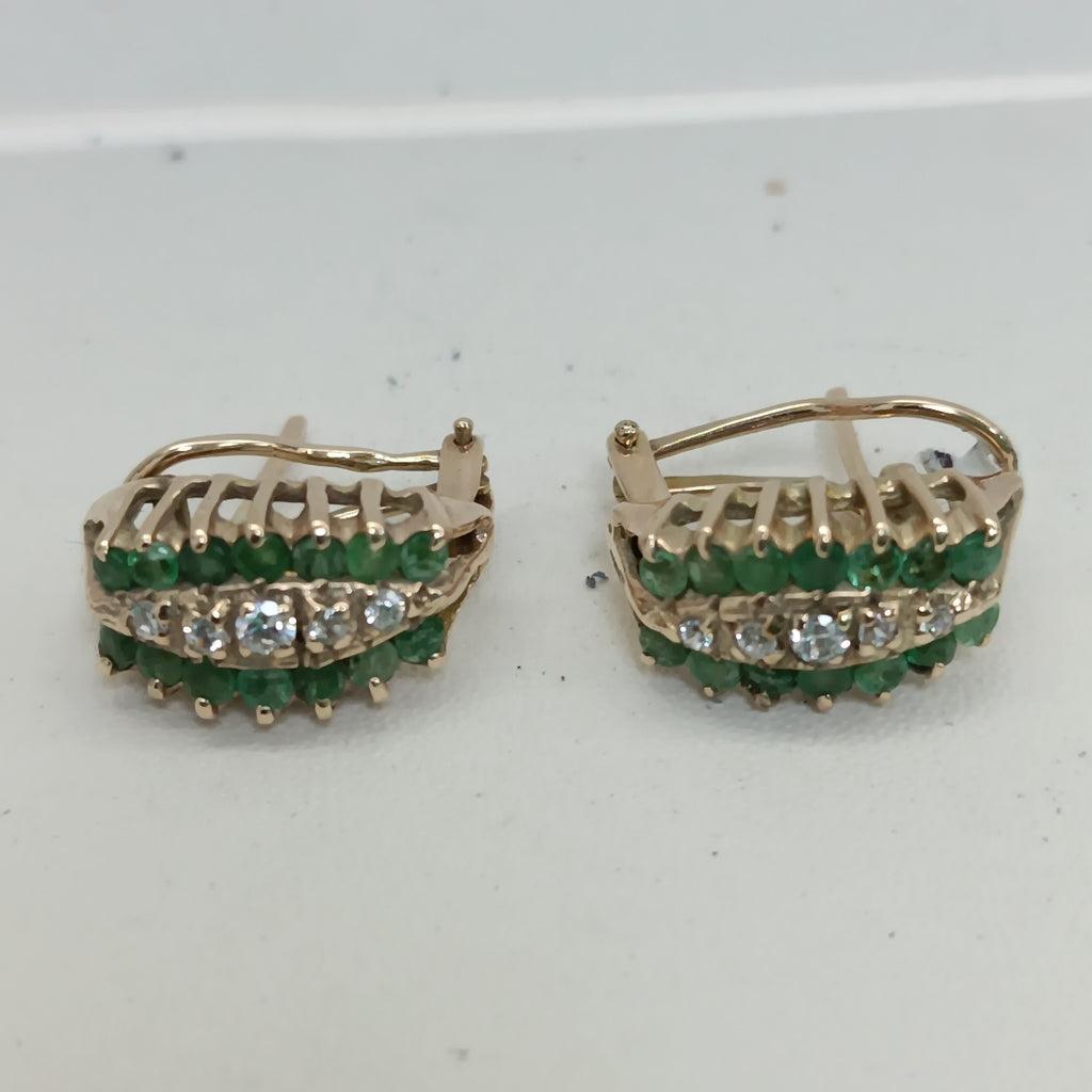 ARETES PAR ORO 10 K 4,40 GRMS (SEMINUEVO)