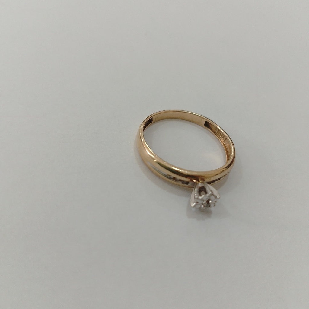 ANILLO ORO 10 K 1,60 GRMS (SEMINUEVO)