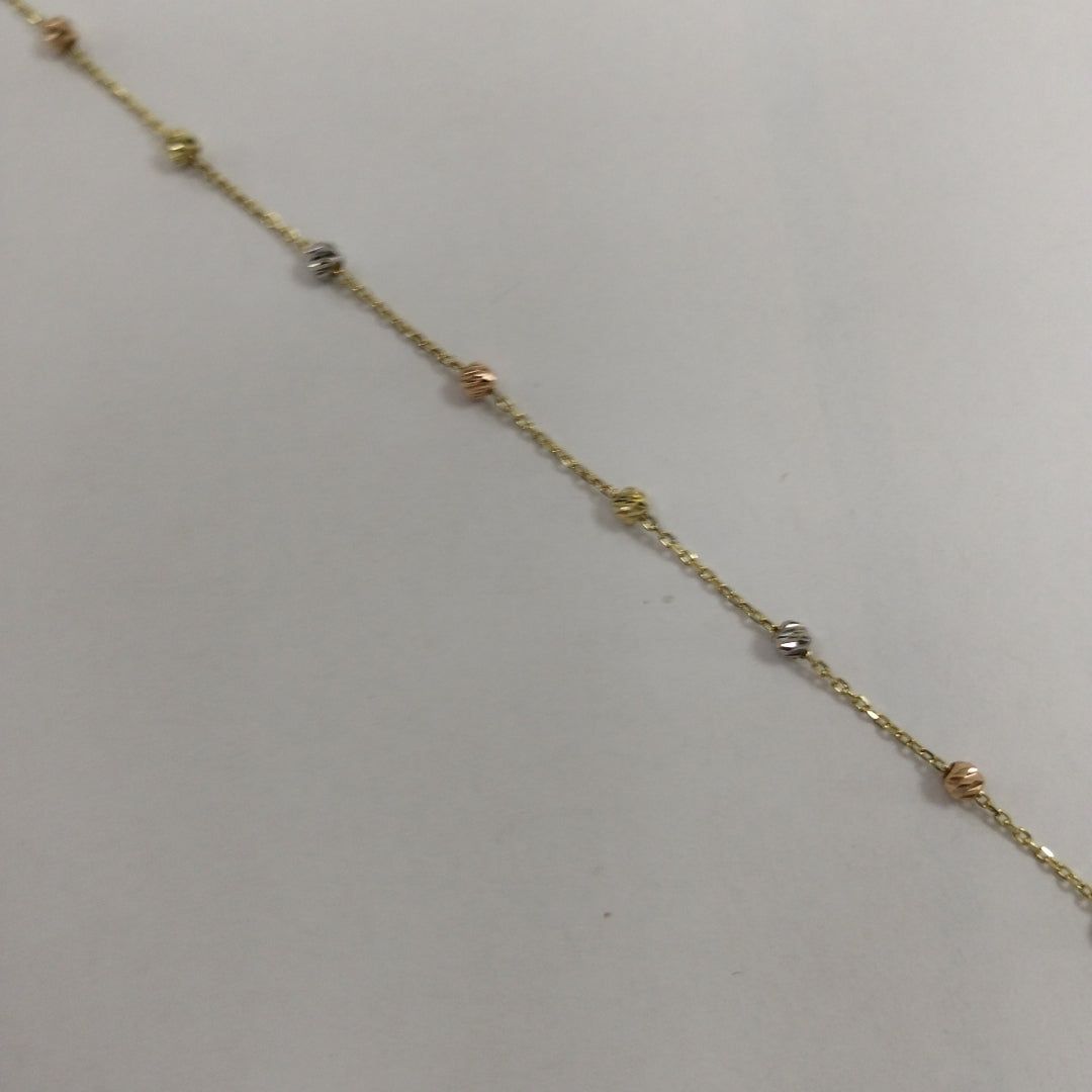 PULSERAS DAMA ORO 14K 1.2 (NUEVO)