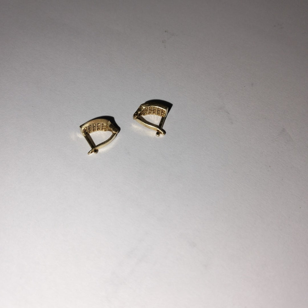 ARETES PAR ORO 14 K 1,80 GRMS (SEMINUEVO)