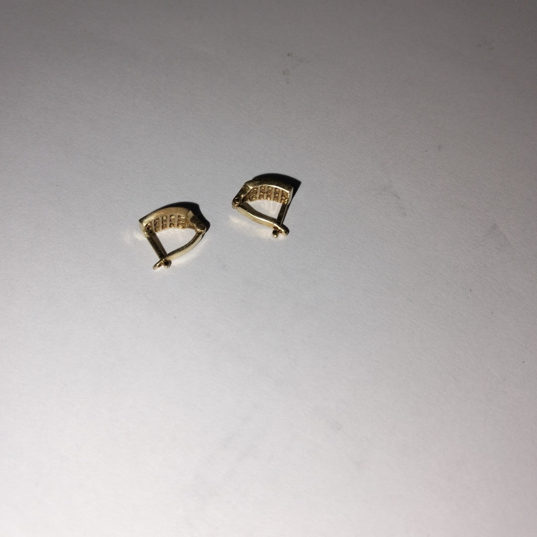 ARETES PAR ORO 14 K 1,80 GRMS (SEMINUEVO)