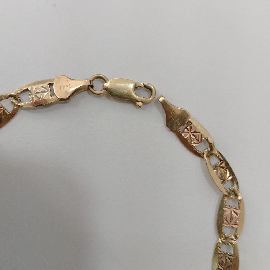 PULSERA ORO 14 K 7.6 GRMS (SEMINUEVO)