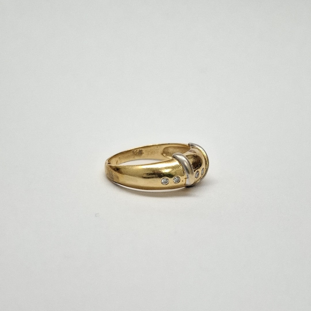 ANILLITO ORO, RODIADO 14 K 3.6 GRMS (SEMINUEVO)