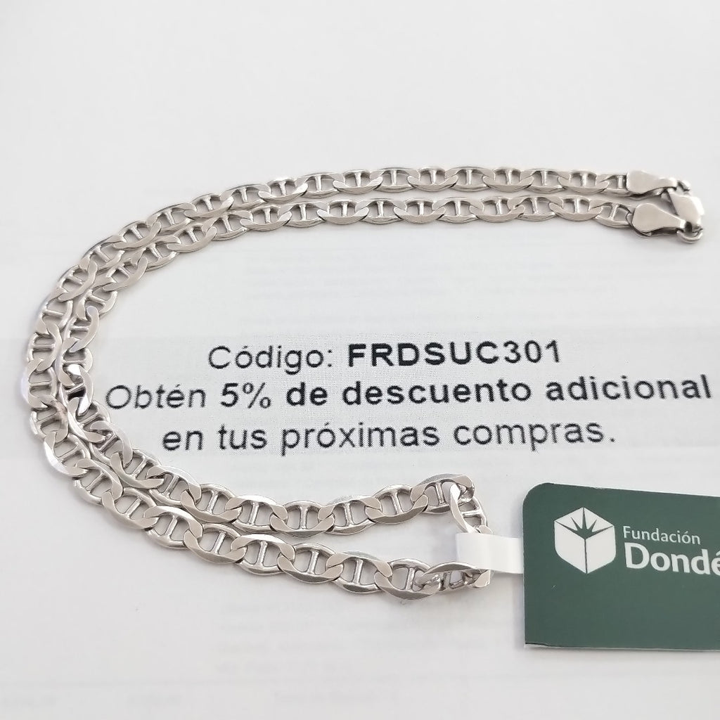 CADENA PLATA 14,70 GRMS (SEMINUEVO)