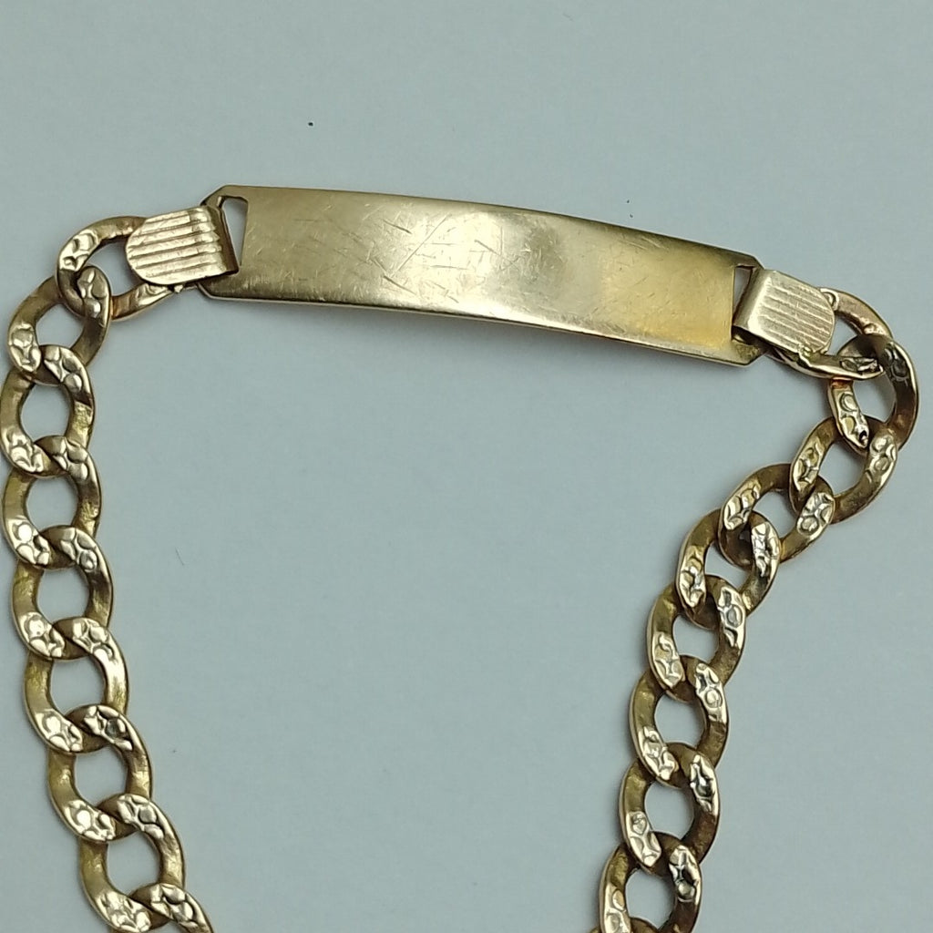 PULSERA ORO, RODIADO 10 K 4.9 GRMS (SEMINUEVO)