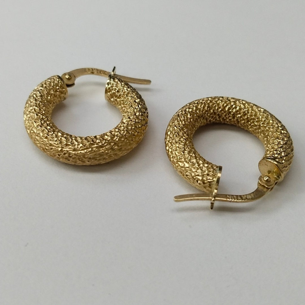 ARRACADAS PAR ORO 10 K 1.7 GRMS (SEMINUEVO)