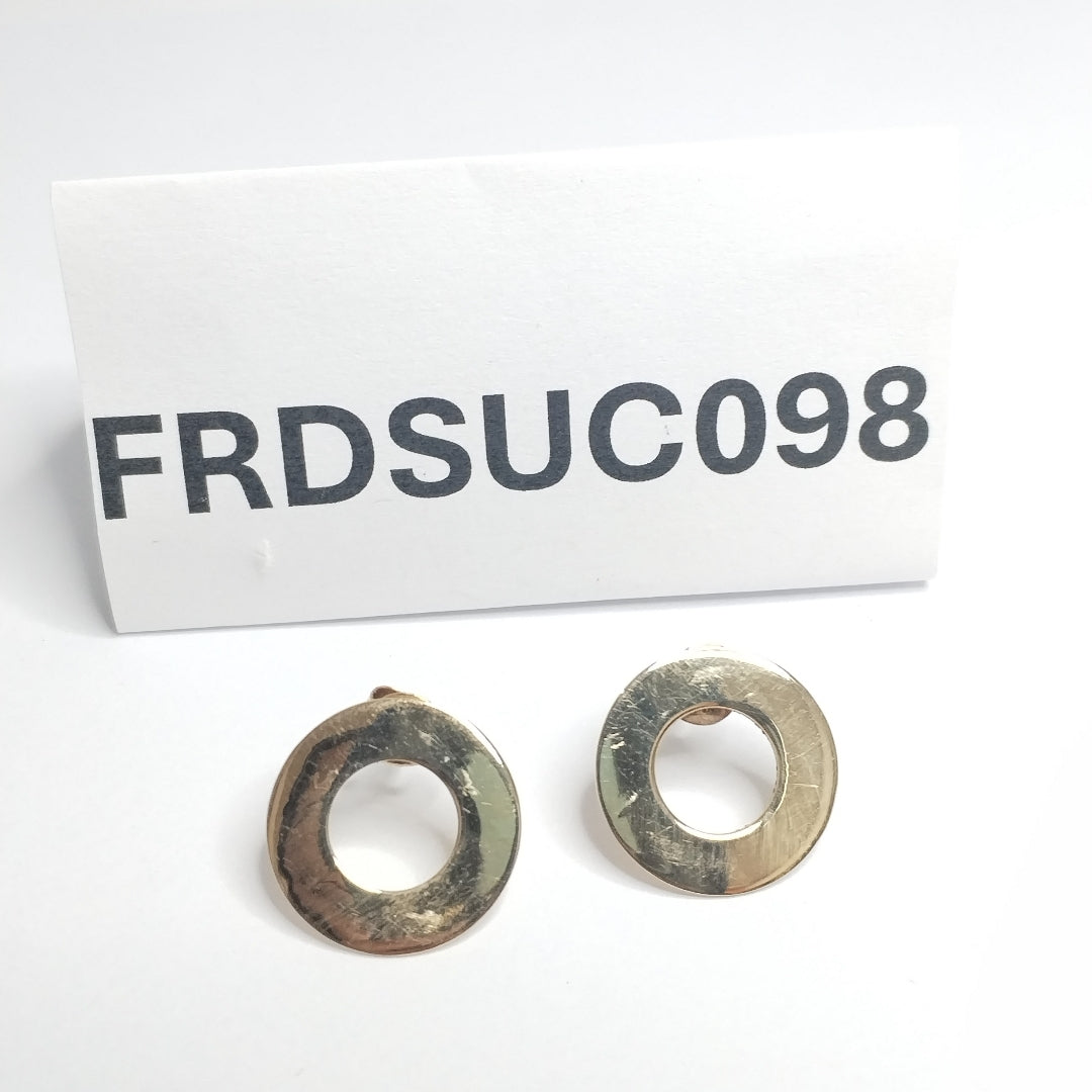 ARETES PAR ORO 14 K 4,10 GRMS (SEMINUEVO)