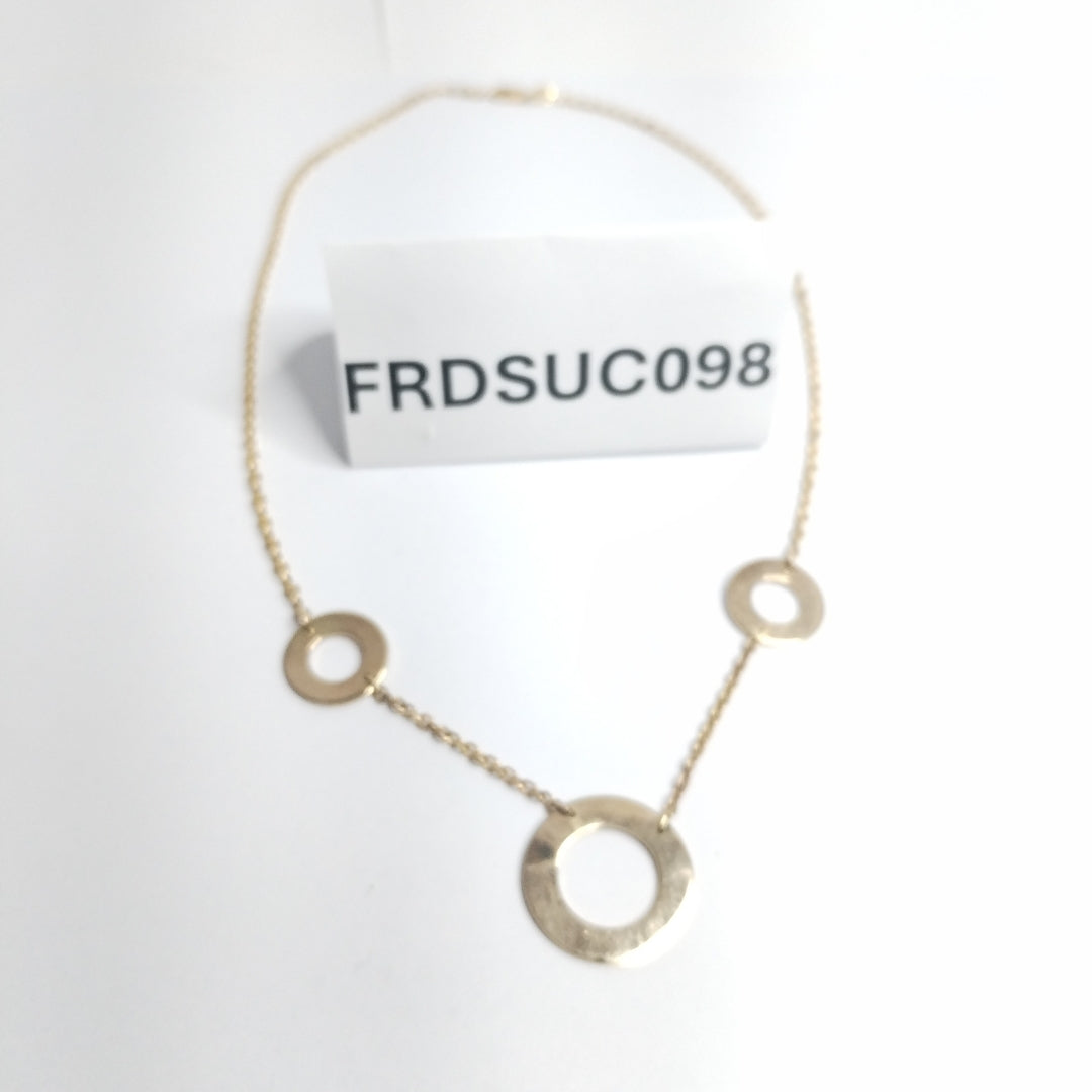 GARGANTILLA ORO 14 K 10,30 GRMS (SEMINUEVO)