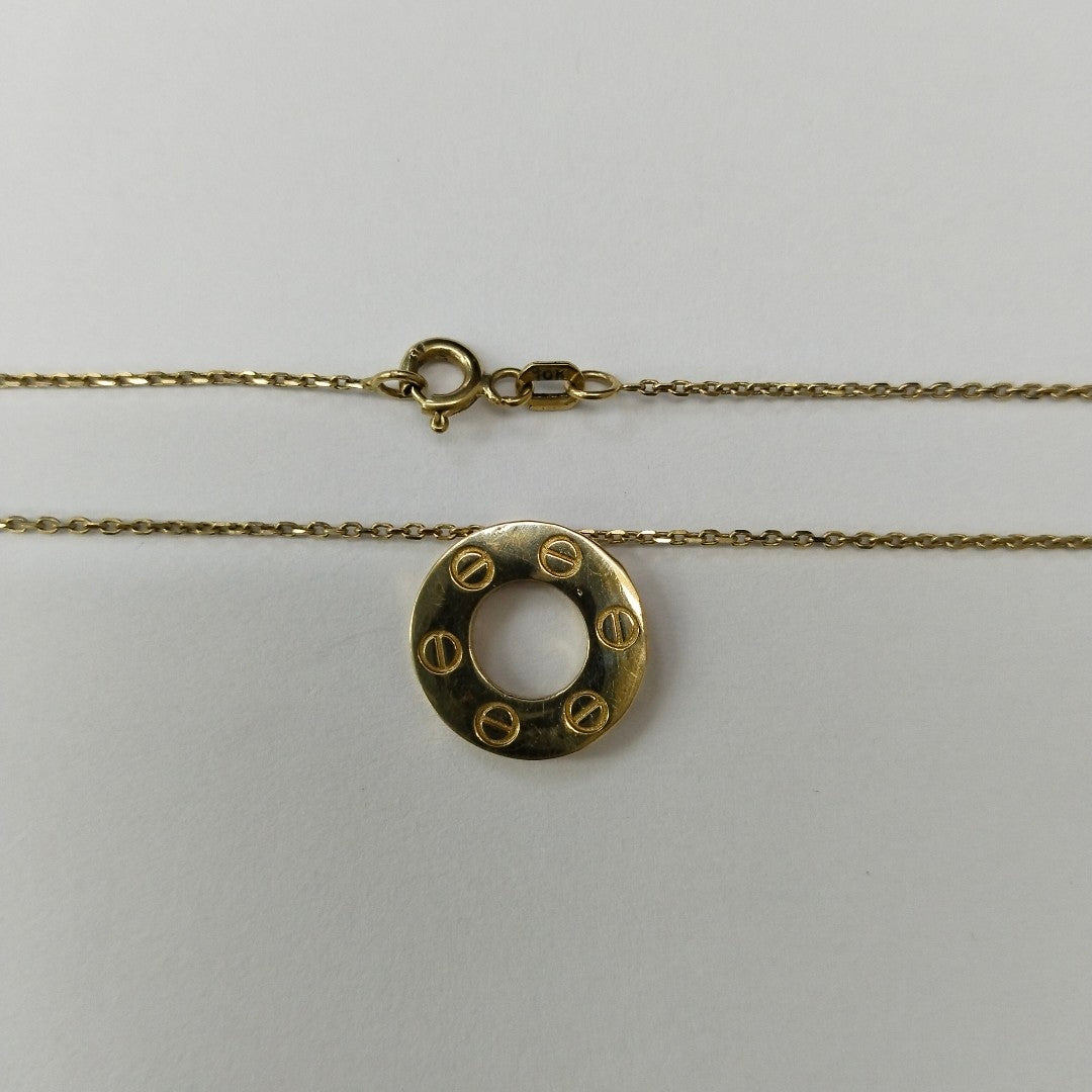 COLLAR ORO 10 K 2.3 GRMS (SEMINUEVO)