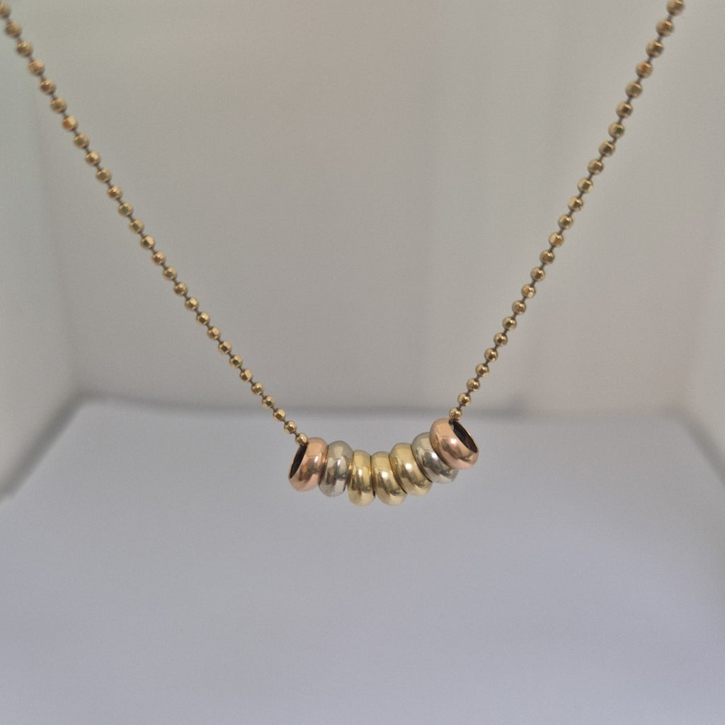 GARGANTILLA ORO COMBINADO 10 K 5,60 GRMS (SEMINUEVO)