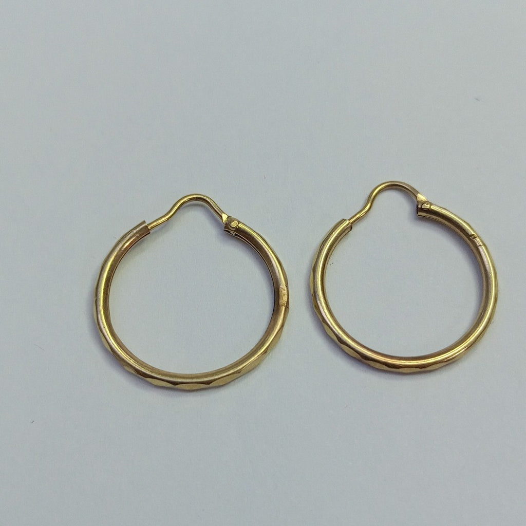 ARRACADAS PAR ORO 10 K 1.2 GRMS (SEMINUEVO)