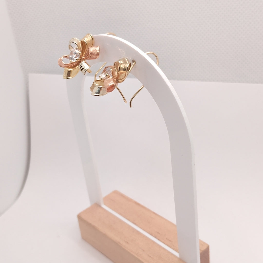 ARETES PAR ORO 10 K 2.6 GRMS (SEMINUEVO)
