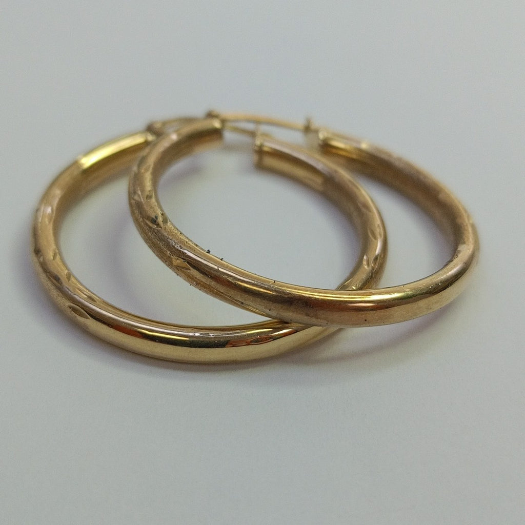 ARRACADAS PAR ORO 10 K 3.7 GRMS (SEMINUEVO)