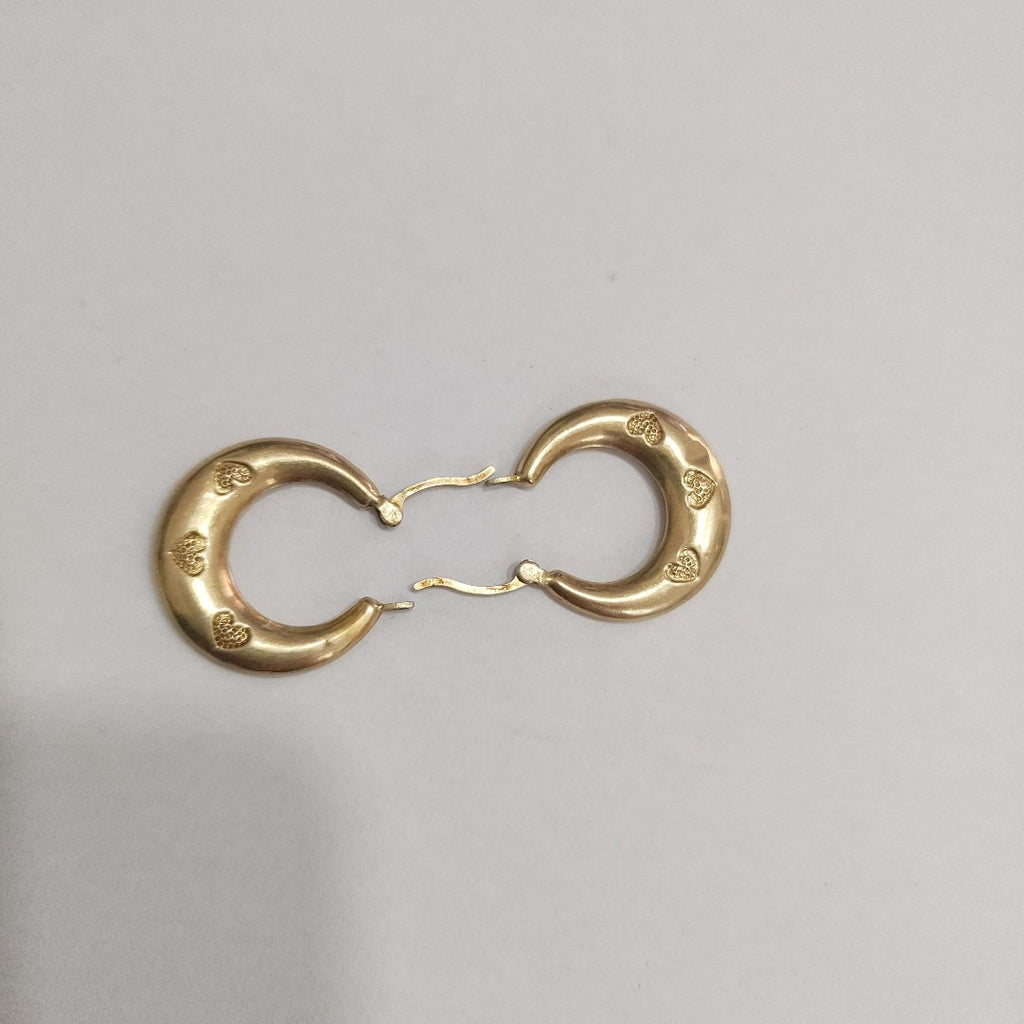 ARRACADAS PAR ORO 14 K 1.9 GRMS (SEMINUEVO)