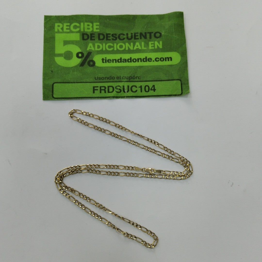 CADENA ORO 14 K 7.5 GRMS (SEMINUEVO)