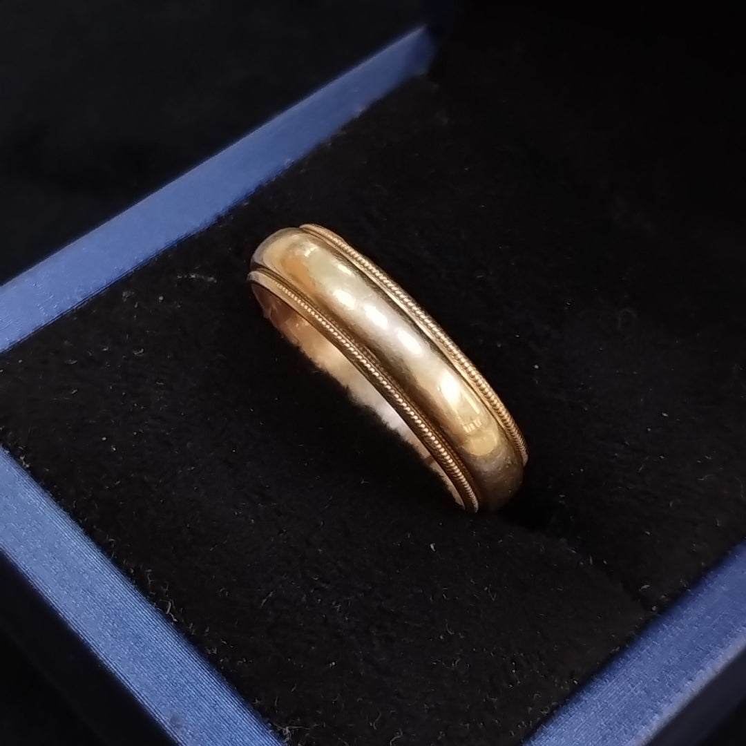 ANILLO ORO 14 K 4 GRMS (SEMINUEVO)