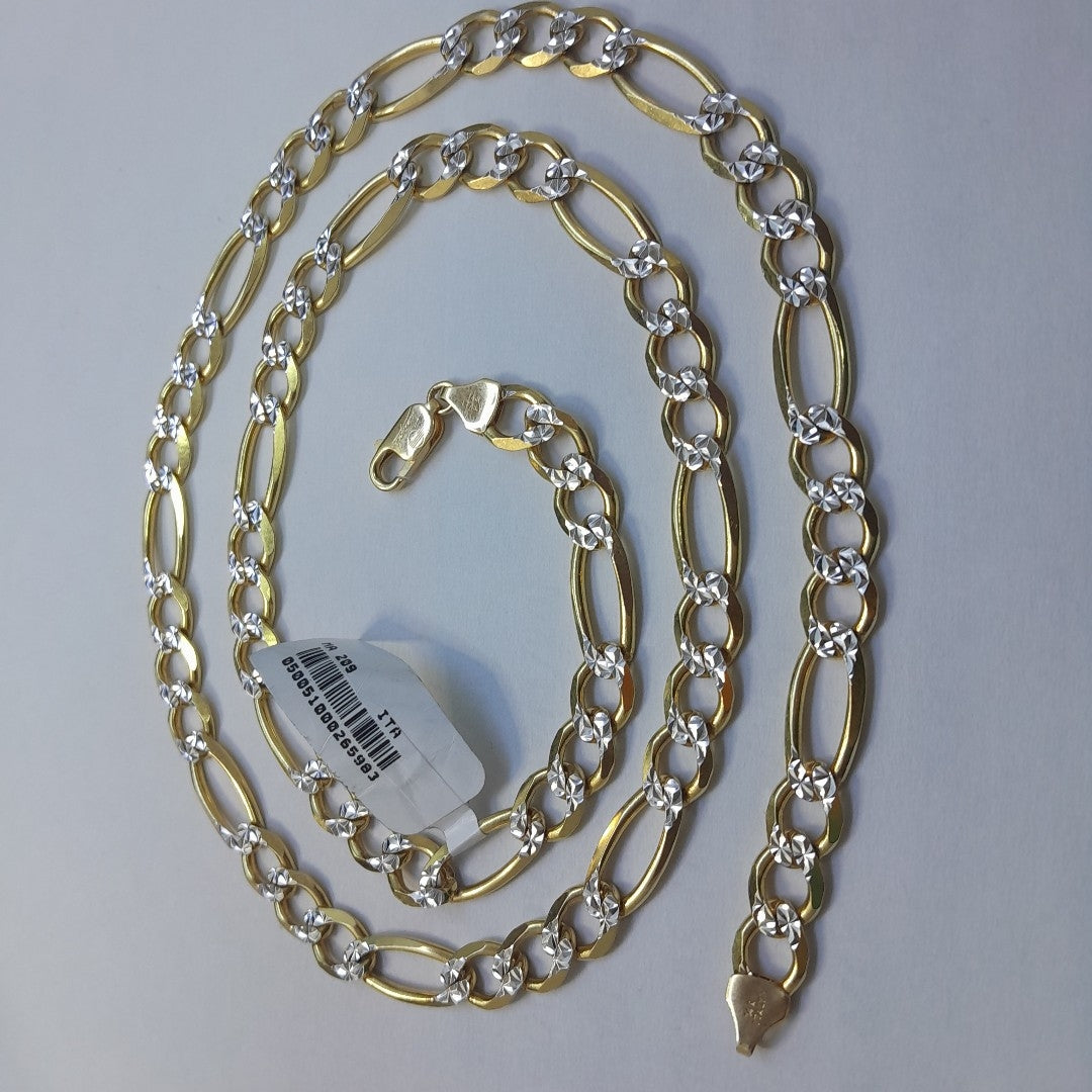 CADENAS CARTIER 3 1 DIAMANTADA ORO 14K 47.8 (NUEVO)