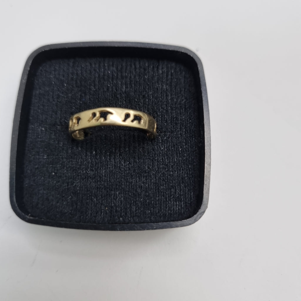 ARGOLLA ORO 14 K 1.5 GRMS (SEMINUEVO)