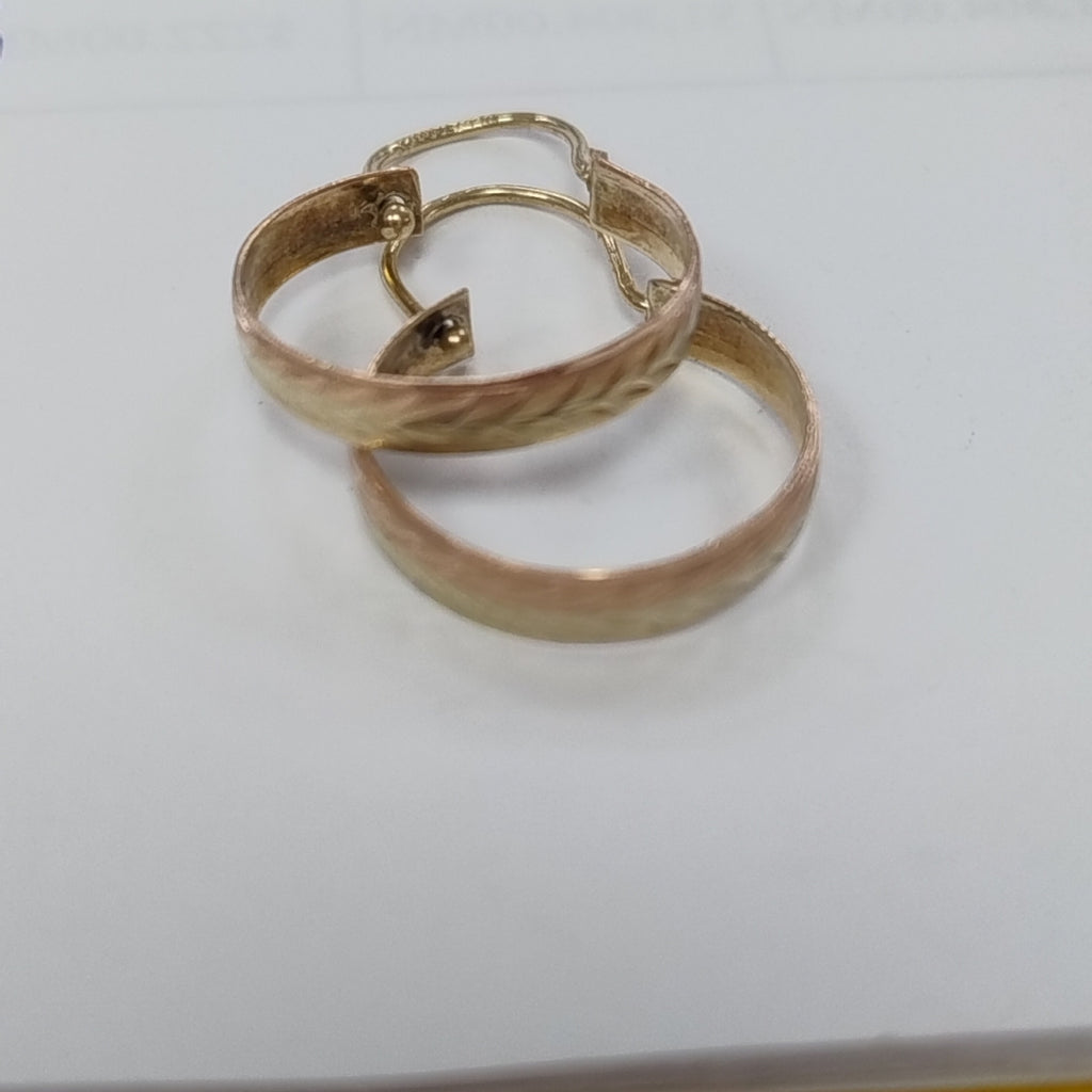 ARRACADAS PAR ORO 8 K 2,40 GRMS (SEMINUEVO)