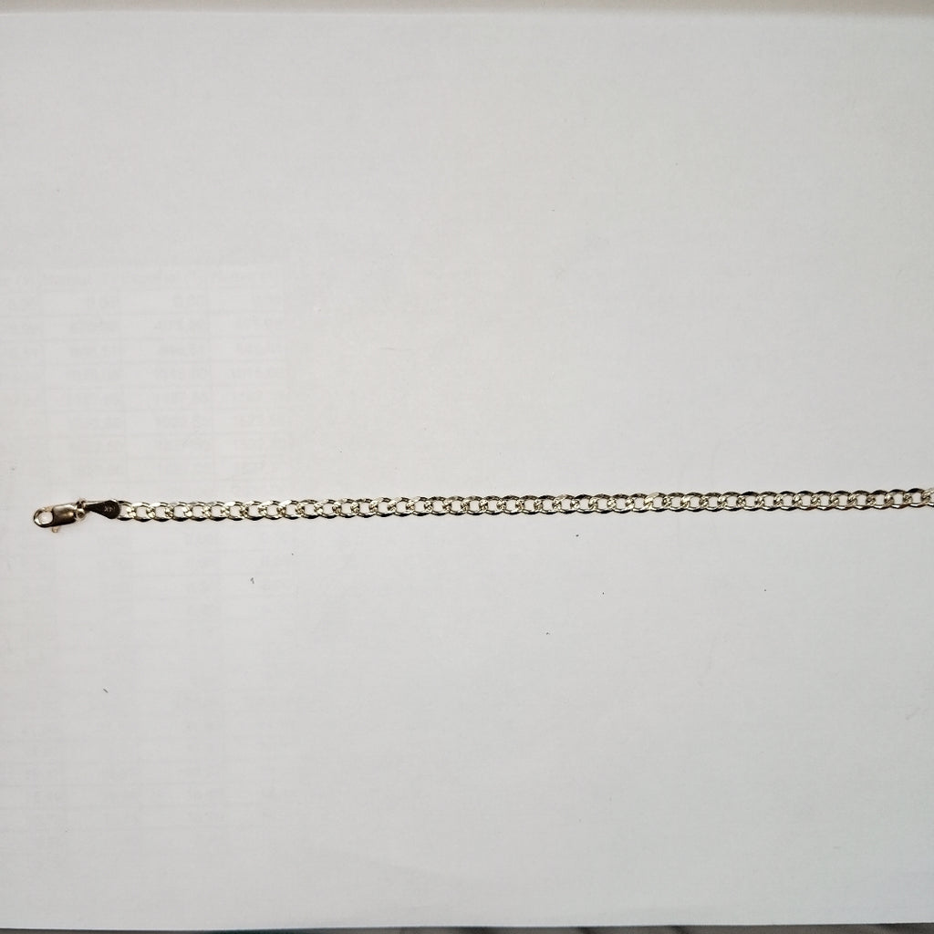 PULSERAS BARBADA ORO 14K 18 CM 4.6 GR (NUEVO)