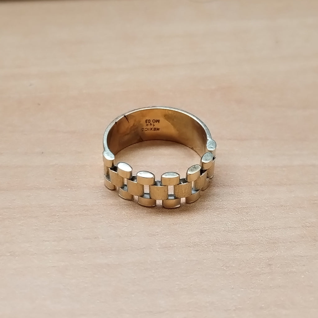 ANILLO ORO 14 K 3,80 GRMS (SEMINUEVO)