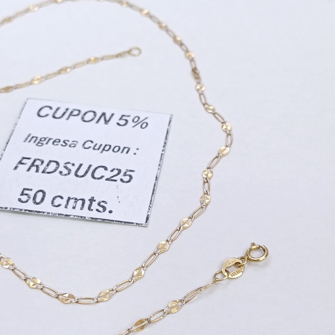 CADENA ORO 14 K 1,70 GRMS (SEMINUEVO)