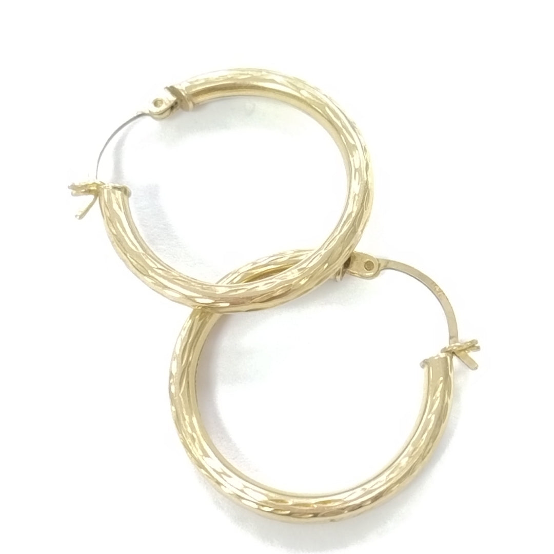ARRACADAS PAR ORO 14 K 2.2 GRMS (SEMINUEVO)