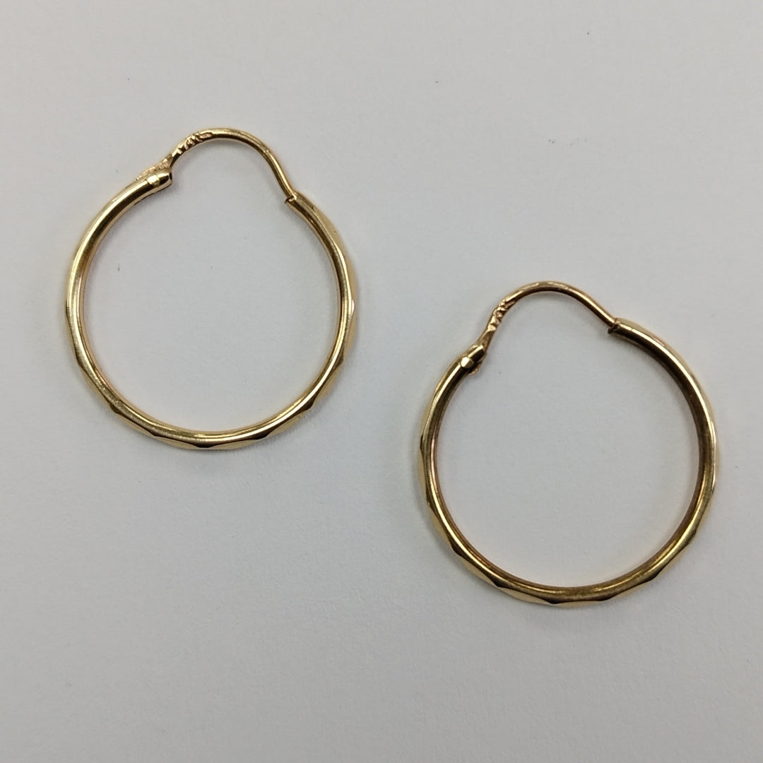 ARRACADAS PAR ORO 10 K 1.6 GRMS (SEMINUEVO)
