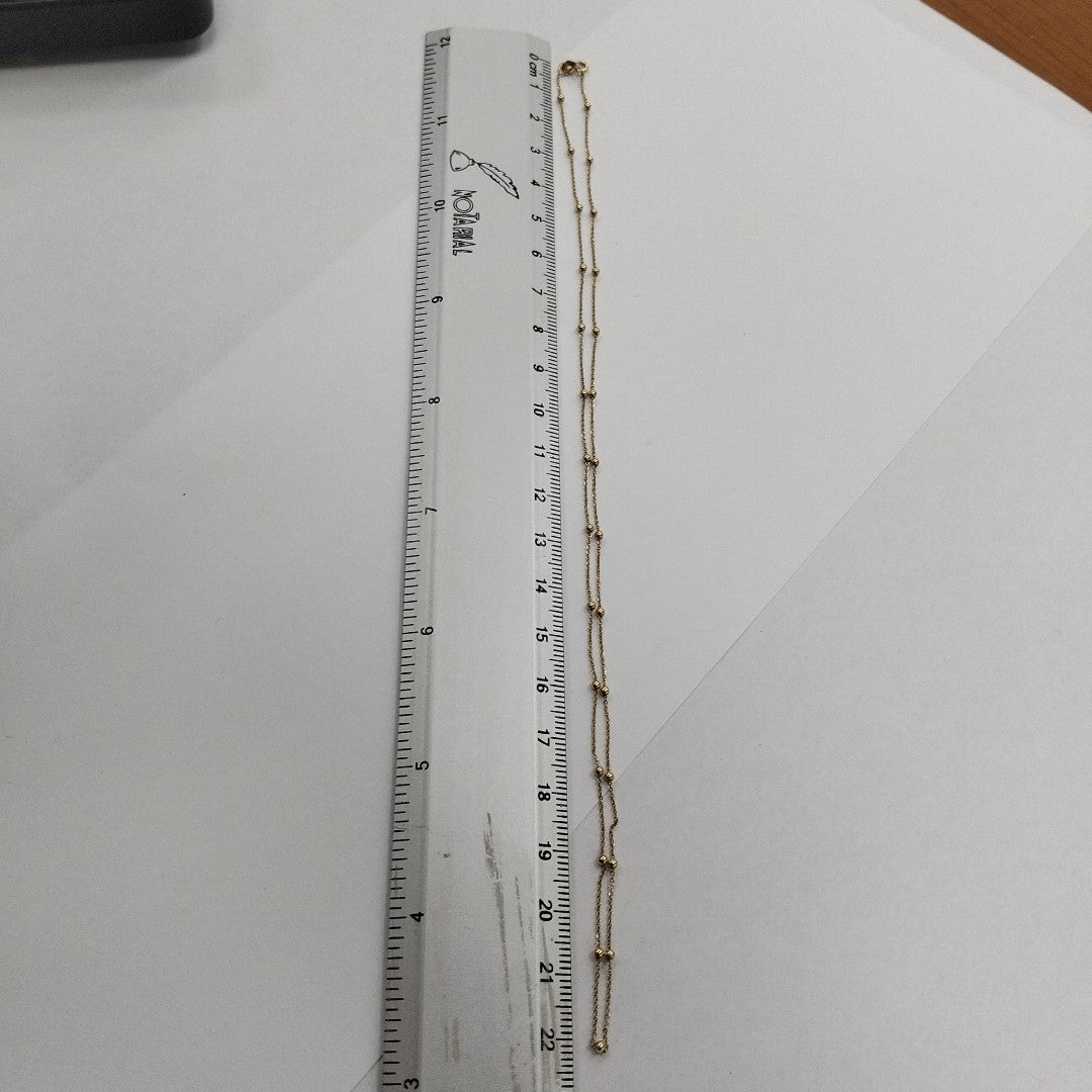 CADENA ORO 14 K 1.2 GRMS (SEMINUEVO)