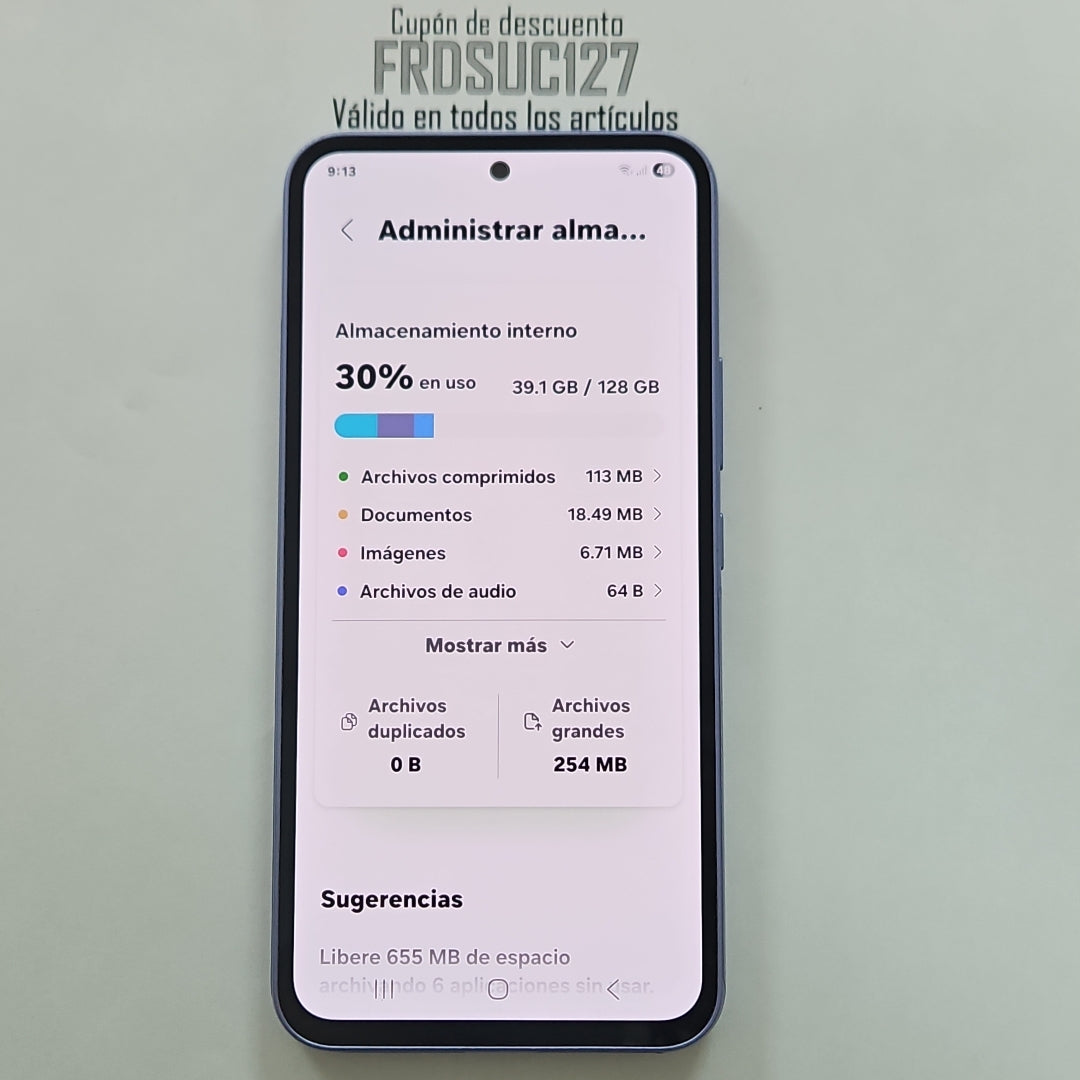 CELULAR SAMSUNG GALAXY A54 5G SM-A546E 128 GB 8 GB RAM (SEMINUEVO)