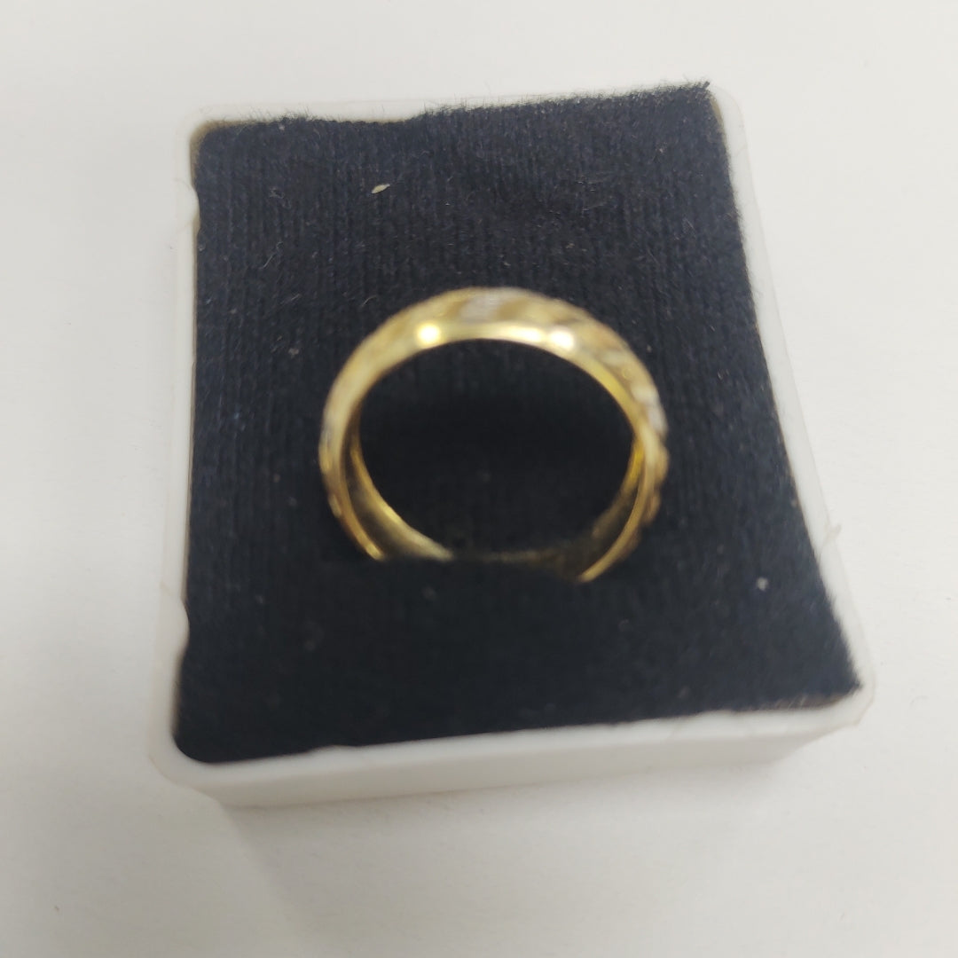 ARGOLLA ORO COMBINADO 14 K 2,30 GRMS (SEMINUEVO)