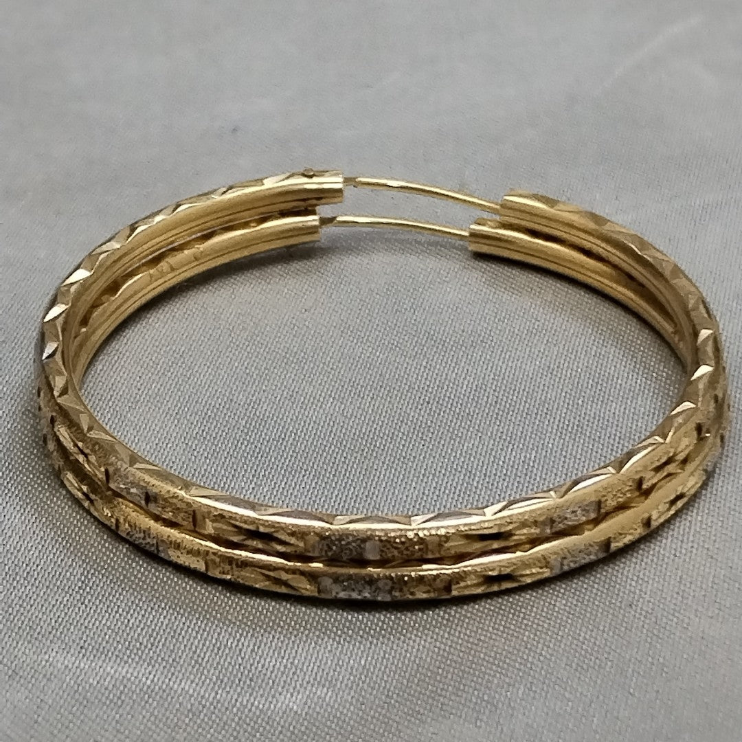 ARRACADAS PAR ORO 10 K 5,80 GRMS (SEMINUEVO)