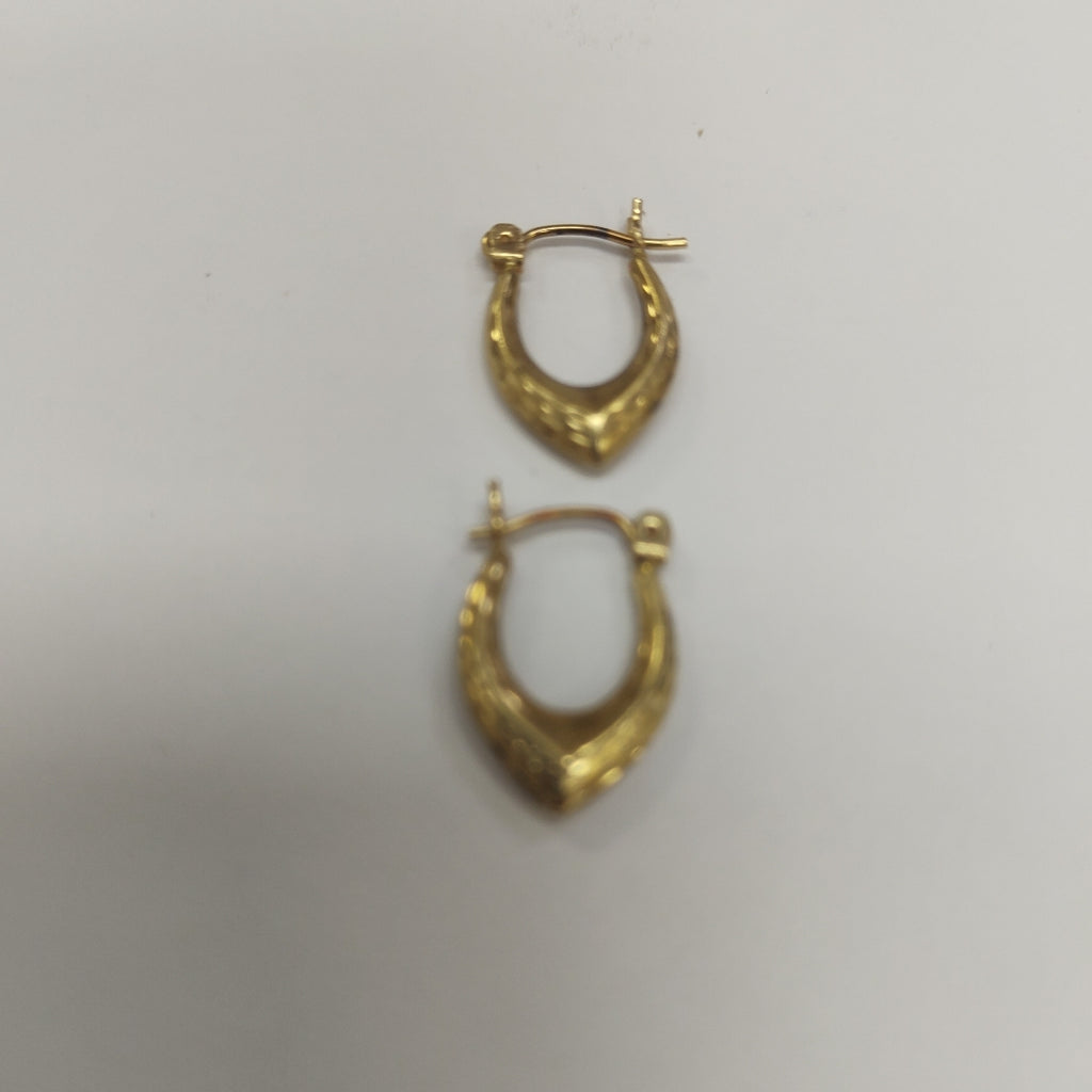 ARRACADAS PAR ORO 14 K 0.9 GRMS (SEMINUEVO)