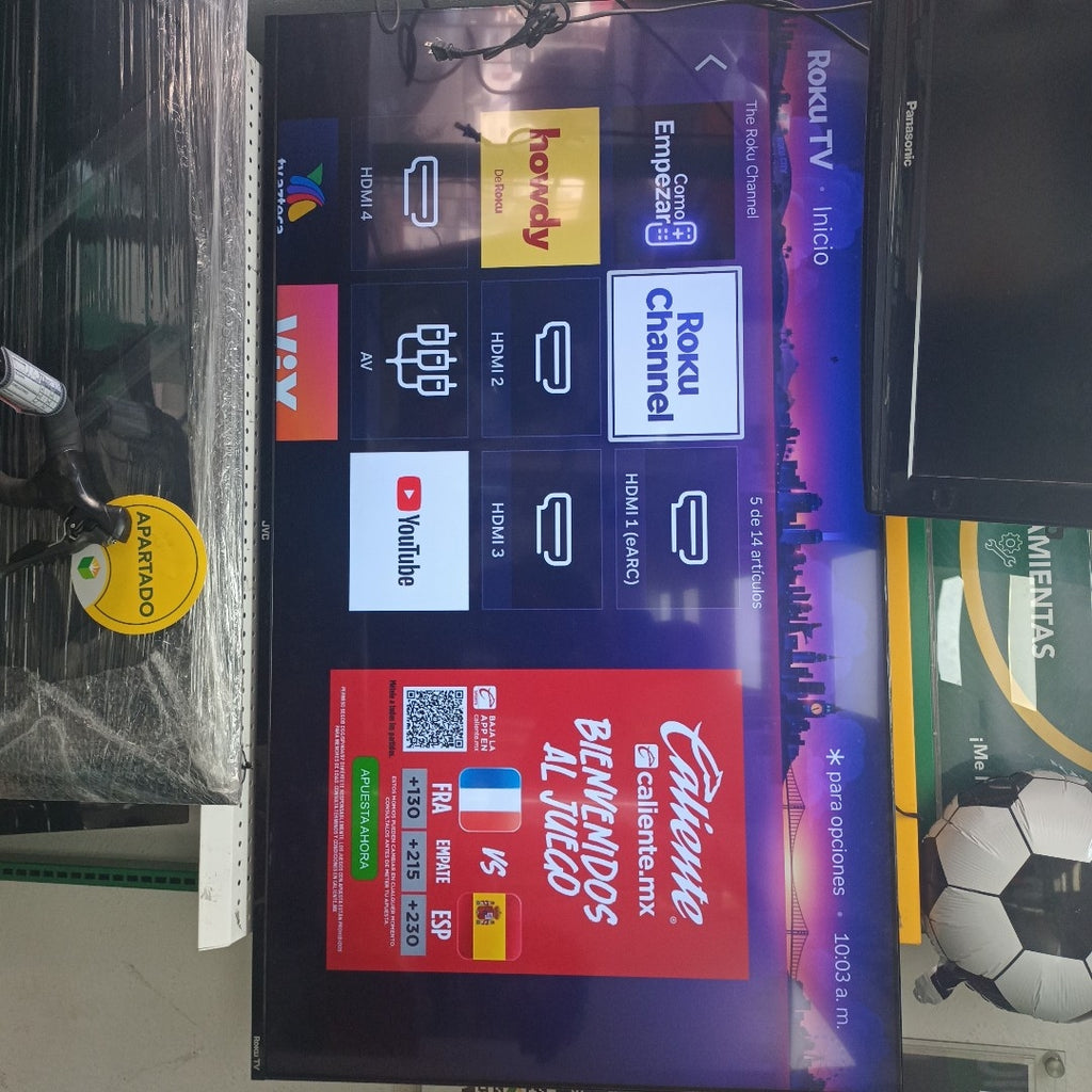 PANTALLA JVC SI65URF (2024) 65" LED 4K (SEMINUEVO)