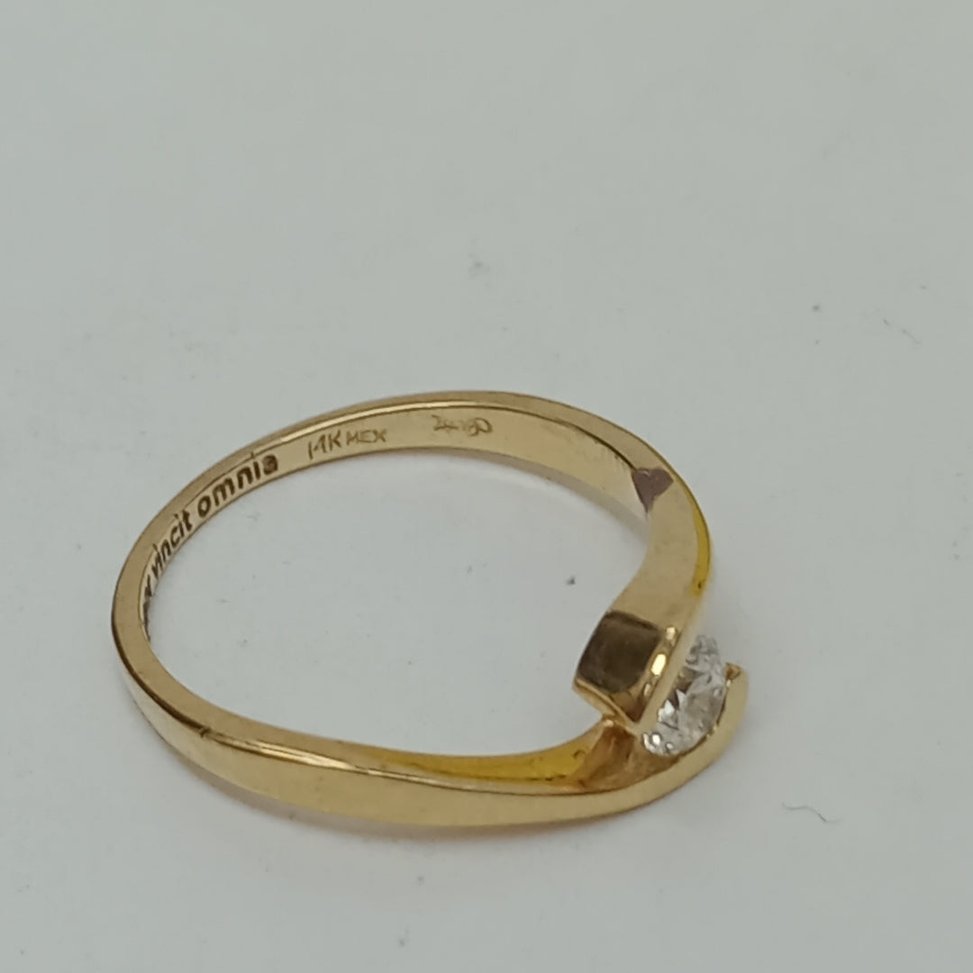 ANILLITO ORO 14 K 2,30 GRMS (SEMINUEVO)