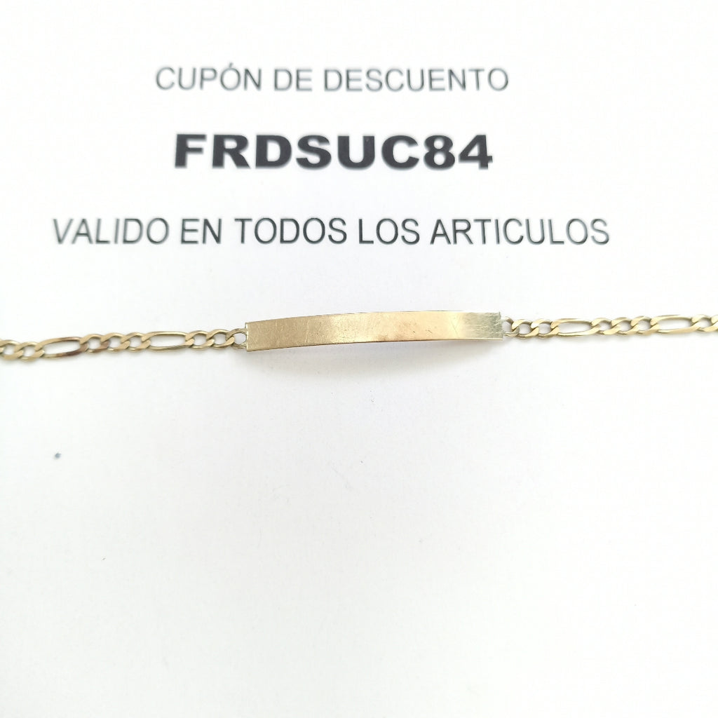 ESCLAVA ORO 10 K 2.9 GRMS (SEMINUEVO)