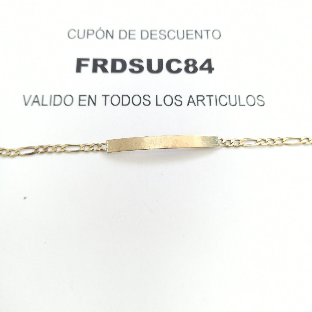 ESCLAVA ORO 10 K 2.9 GRMS (SEMINUEVO)